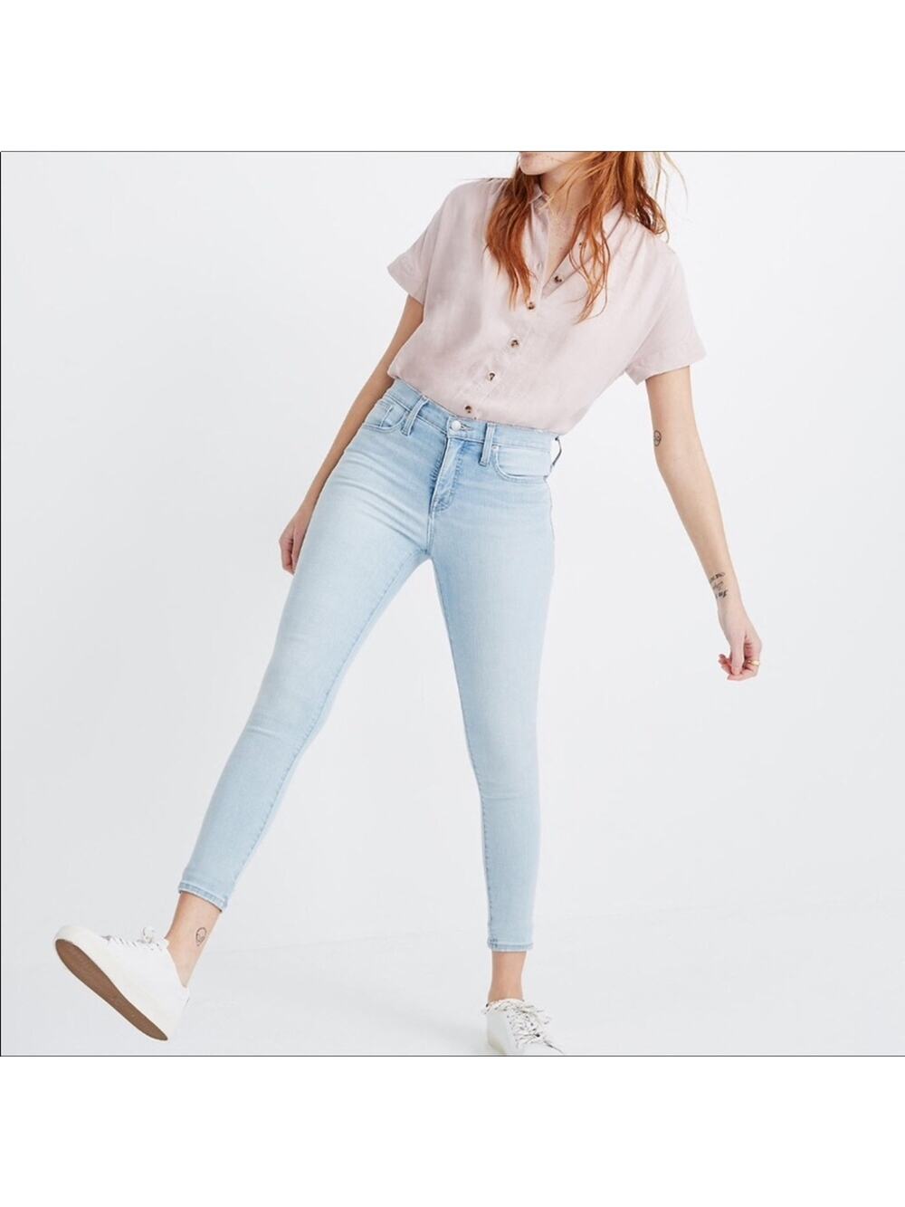MADEWELL 🆕 | Simon Mid Rise Crop Skinny Jean 28